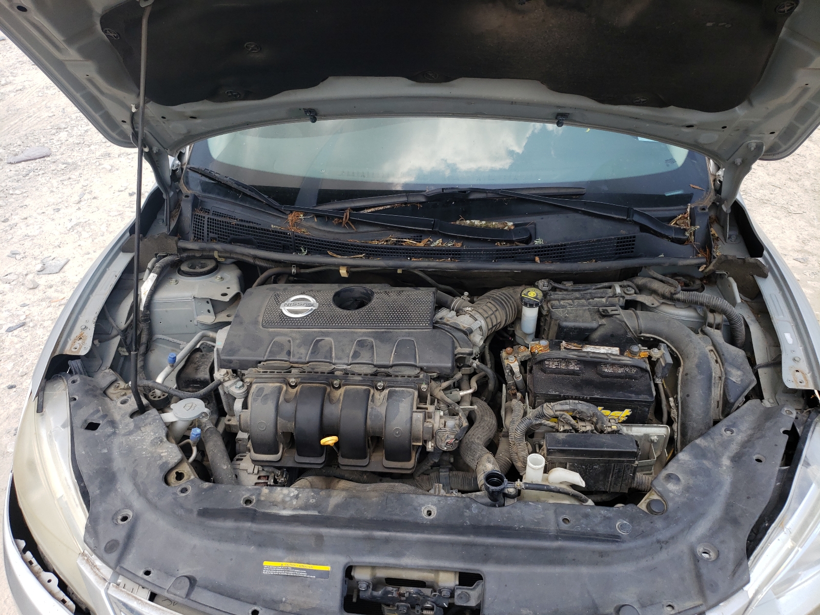 Photo 7 from auction – 2014 NISSAN SENTRA S with VIN 1N4AB7AP0EN854912