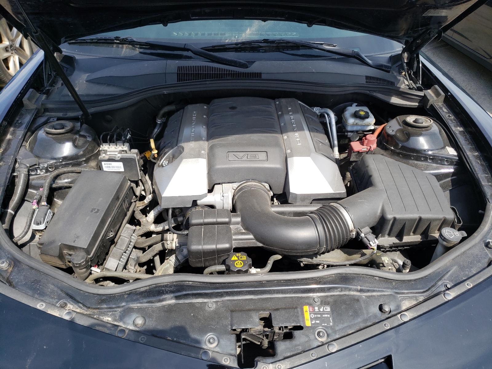 Photo 7 from auction – 2012 CHEVROLET CAMARO SS with VIN 2G1FS1EW8C9108859
