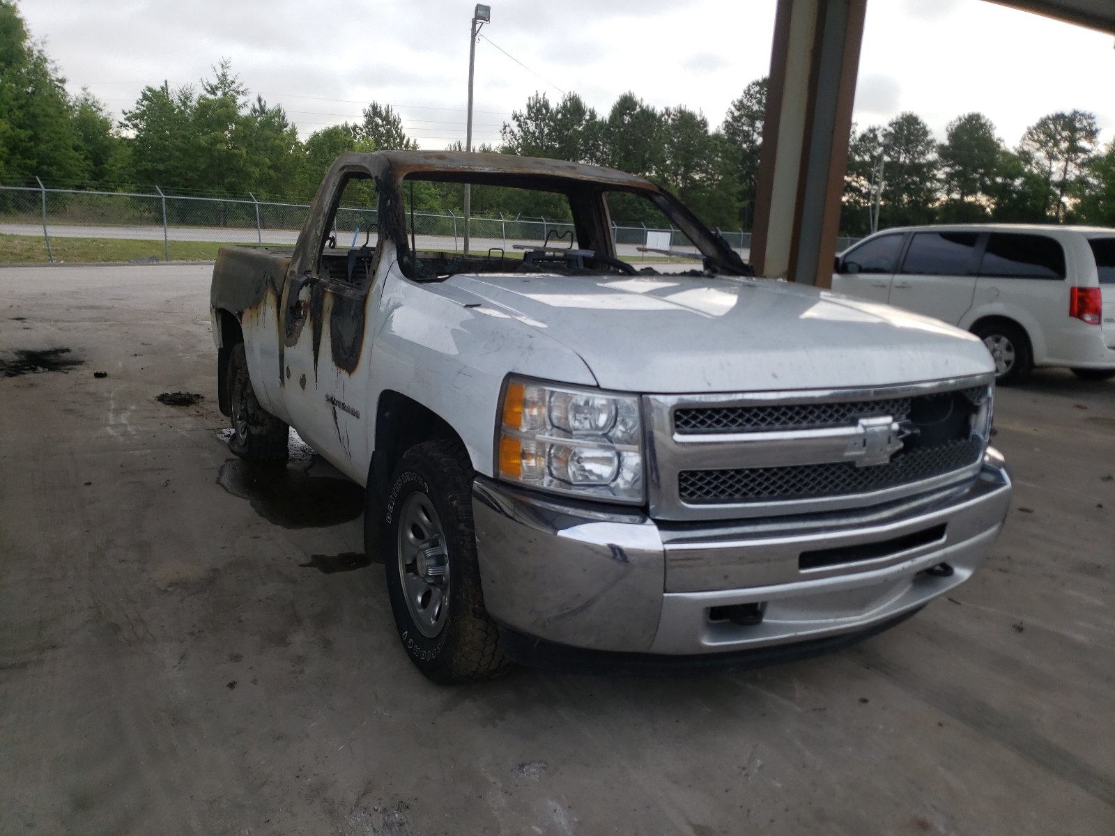 CHEVROLET SILVERADO 2012 with VIN 1GCNKPEX6CZ158082 - Photo from auction