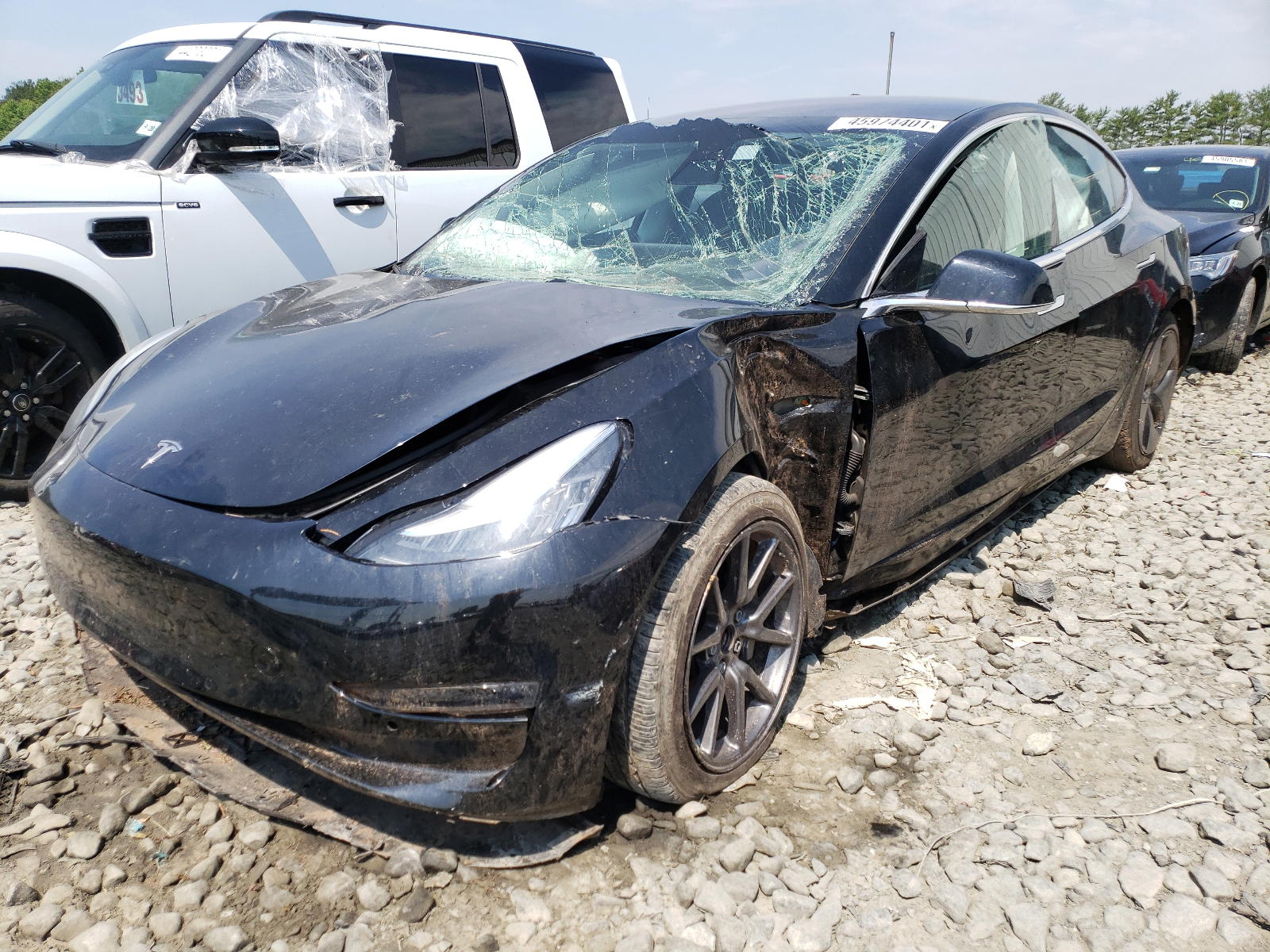 Photo 2 from auction – 2018 TESLA MODEL 3 with VIN 5YJ3E1EAXJF098334