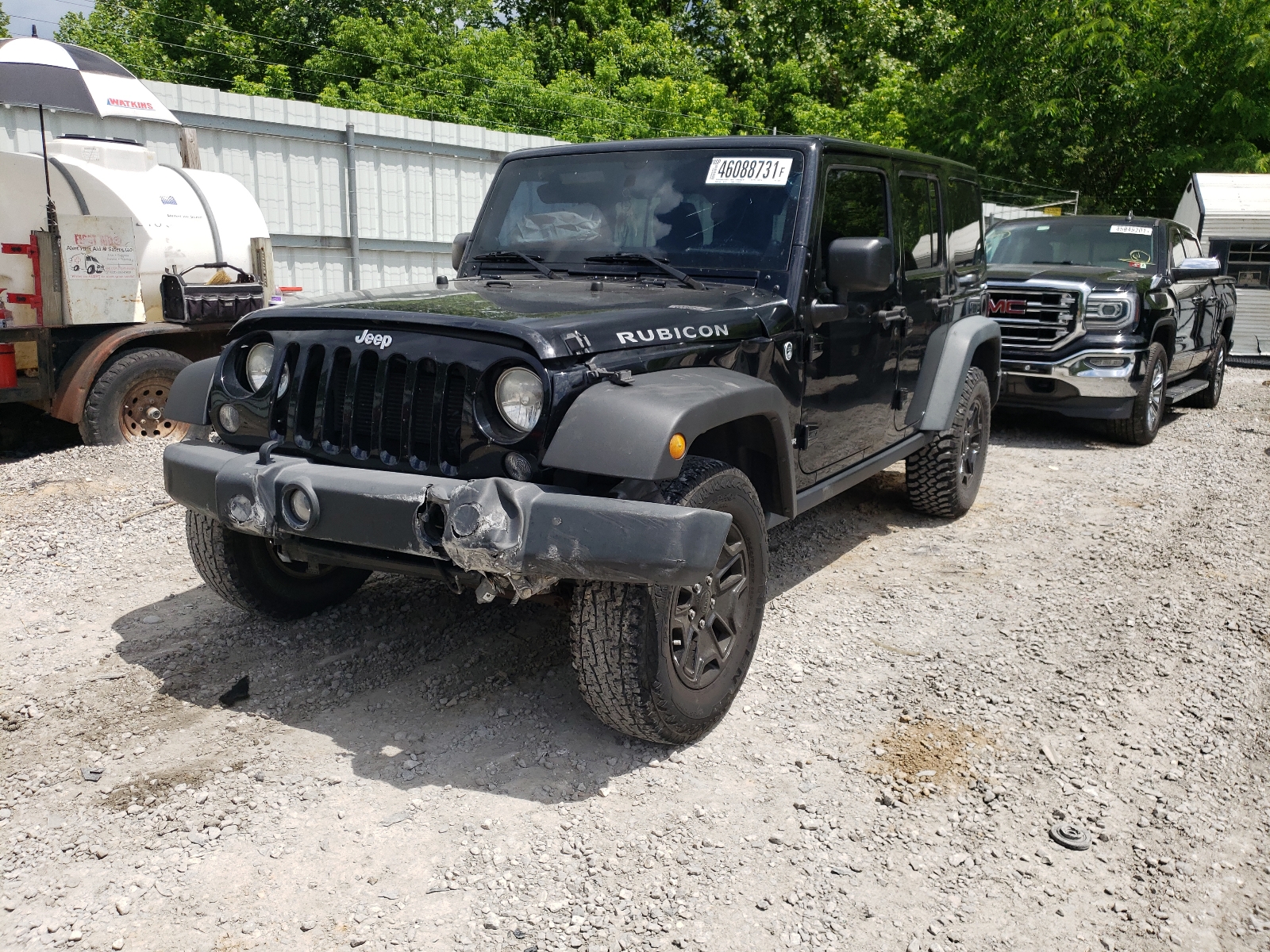 Photo 2 from auction – 2014 JEEP WRANGLER U with VIN 1C4BJWFG7EL326025