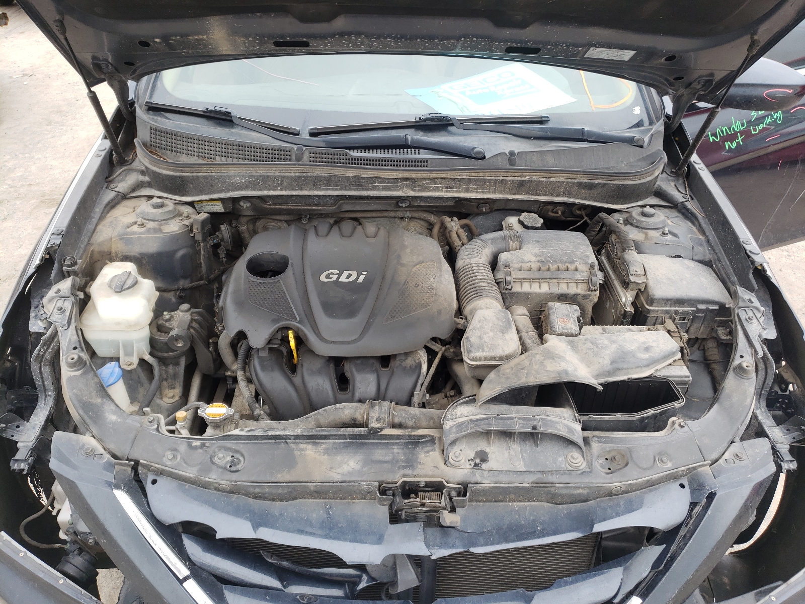 Photo 7 from auction – 2013 HYUNDAI SONATA GLS with VIN 5NPEB4AC0DH521549