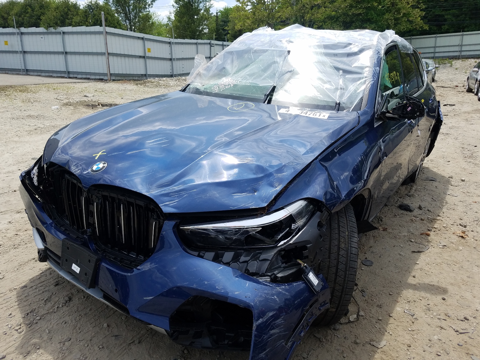 Photo 2 from auction – 2021 BMW X5 XDRIVE4 with VIN 5UXCR6C01M9E97872