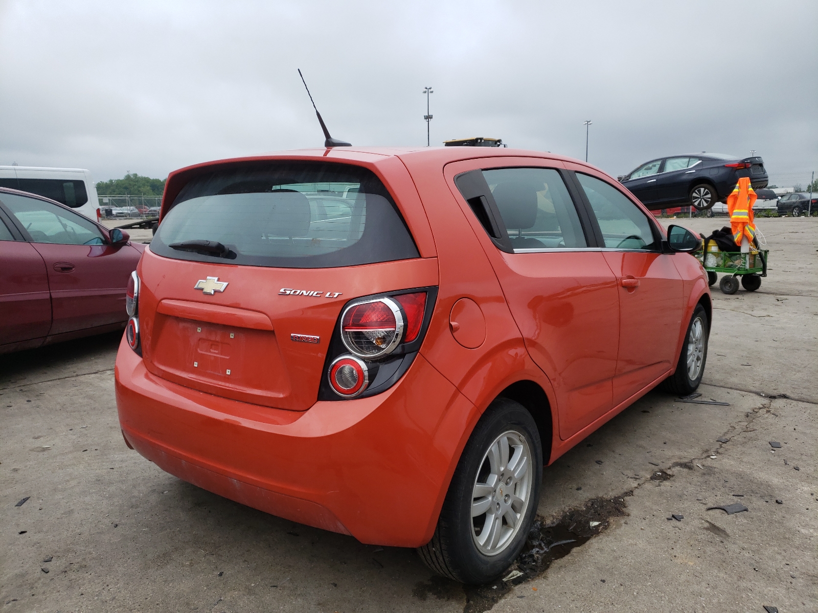 Photo 4 from auction – 2013 CHEVROLET SONIC LT with VIN 1G1JC6SB9D4130475