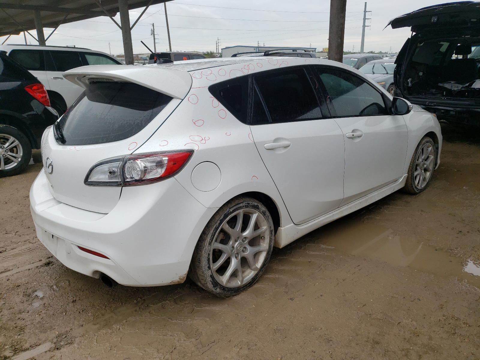 Photo 4 from auction – 2012 MAZDA SPEED 3 with VIN JM1BL1L42C1625258