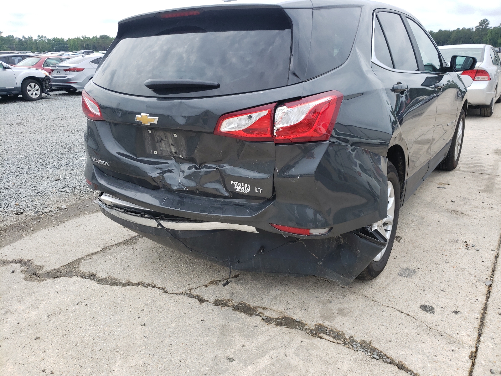 Photo 9 from auction – 2021 CHEVROLET EQUINOX LT with VIN 2GNAXJEV4M6126439