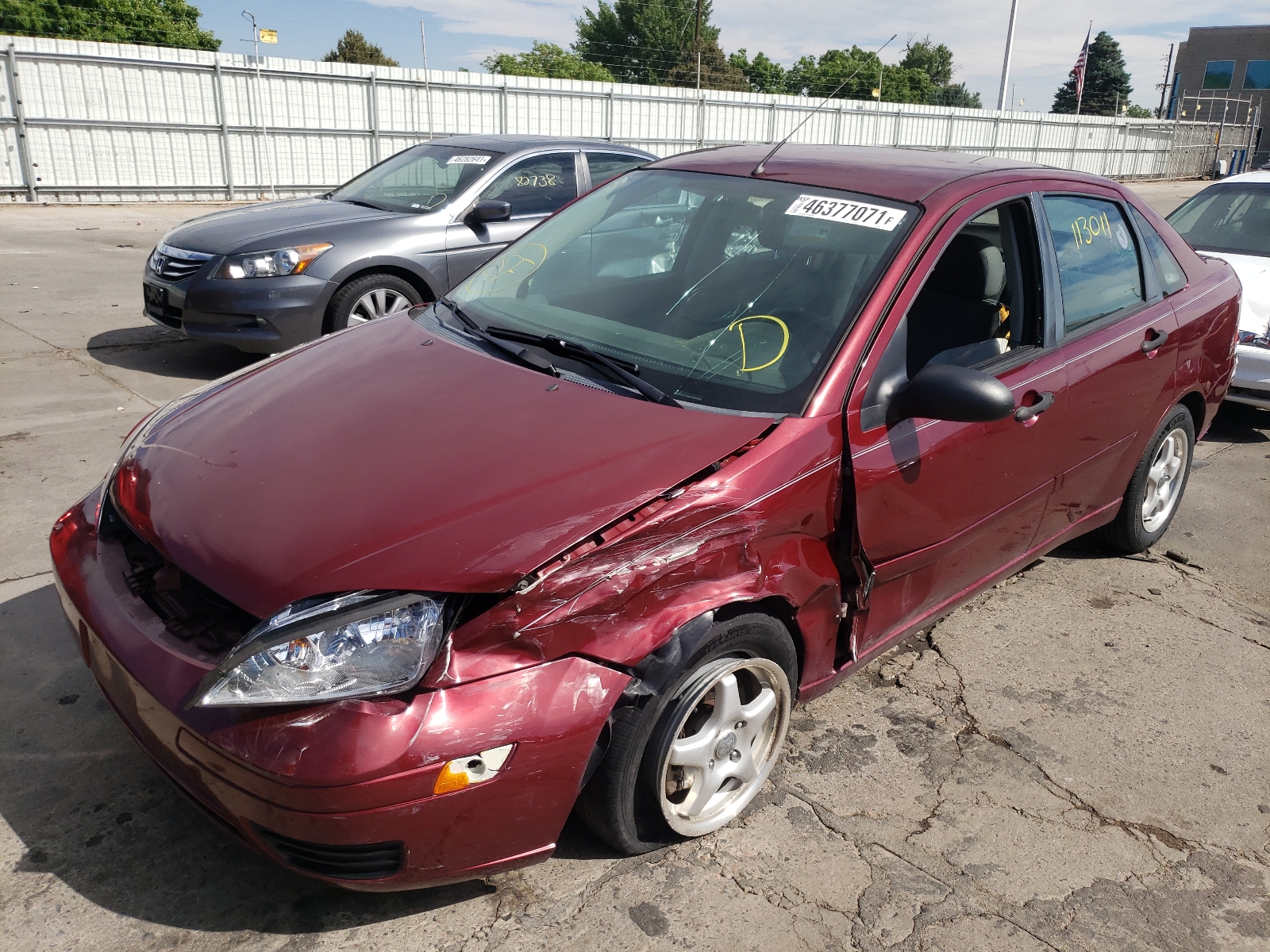 Photo 2 from auction – 2006 FORD FOCUS ZX4 with VIN 1FAHP34N16W113120