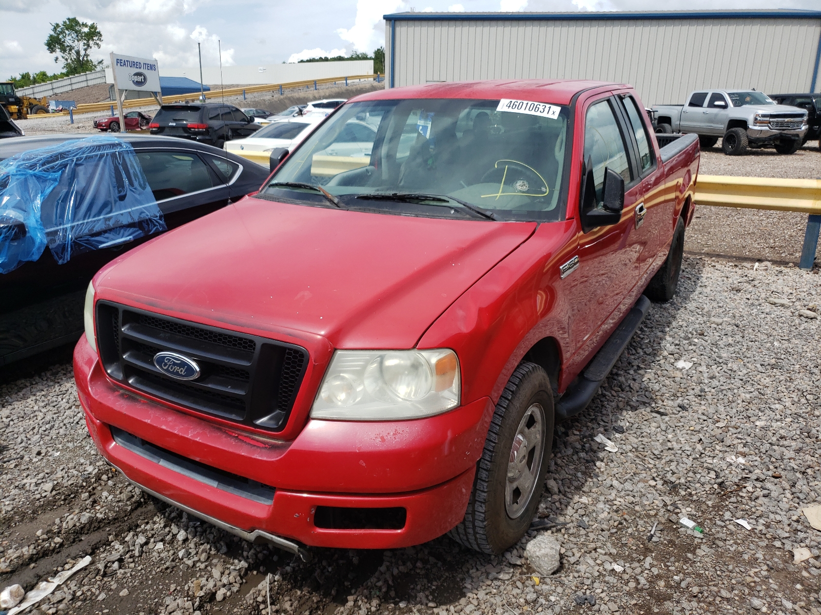 Photo 2 from auction – 2005 FORD F150 with VIN 1FTRX12W05NA31205