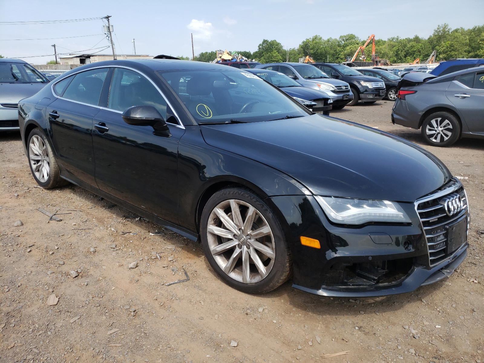 AUDI A7 PRESTIG 2013 with VIN WAU2GAFC7DN154657 - Photo from auction