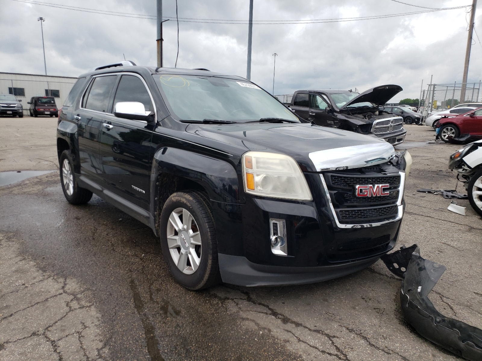 GMC TERRAIN SL 2012 with VIN 2GKALWEK4C6126340 - Photo from auction