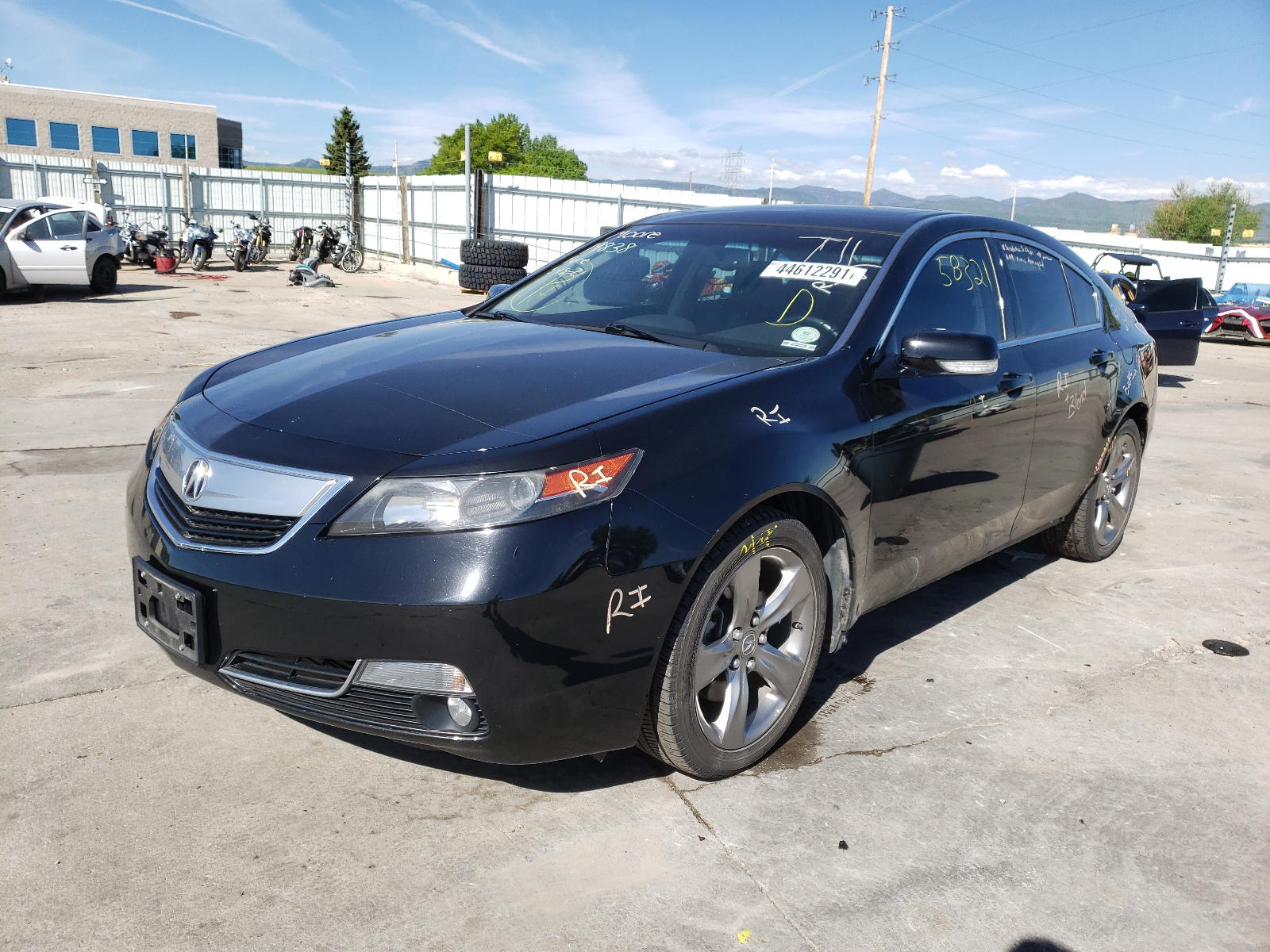 Photo 2 from auction – 2012 ACURA TL with VIN 19UUA9E56CA009194