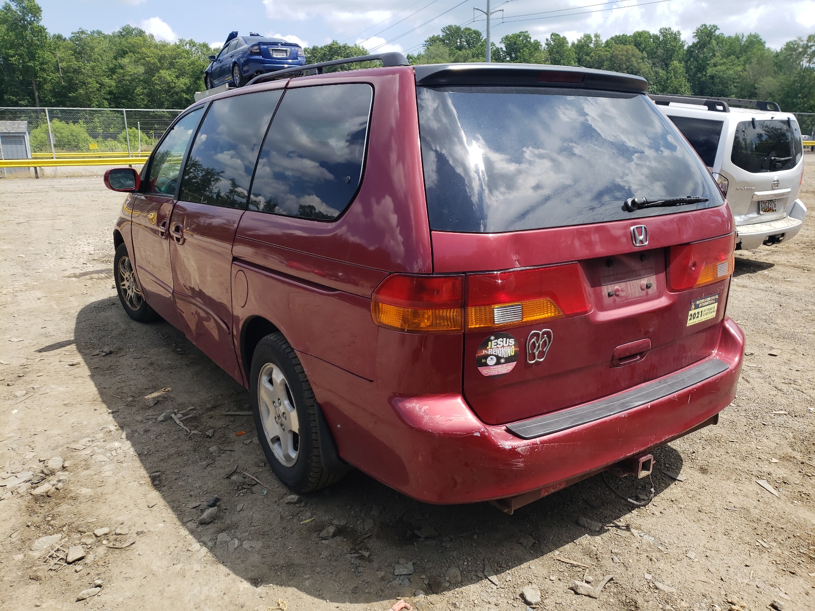 Photo 3 from auction – 2004 HONDA ODYSSEY EX with VIN 5FNRL18704B085984