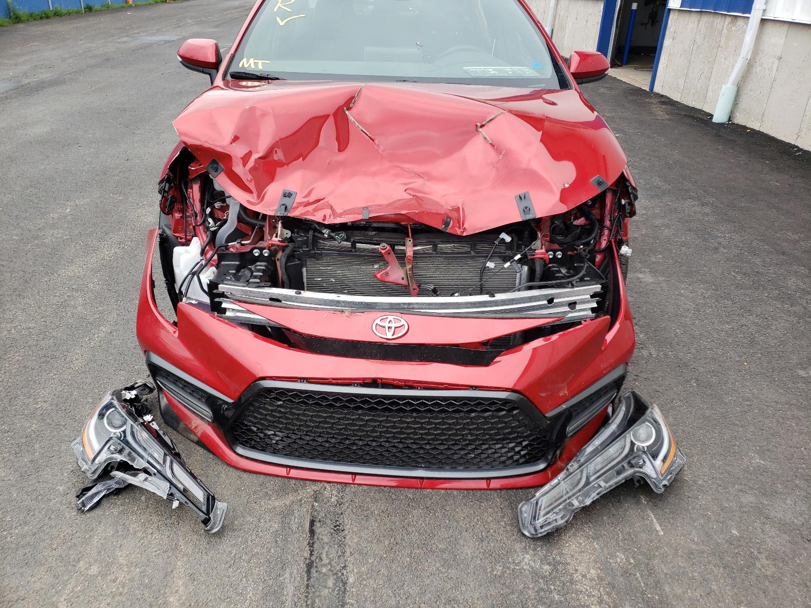 Photo 9 from auction – 2020 TOYOTA COROLLA SE with VIN 5YFB4RBEXLP005243