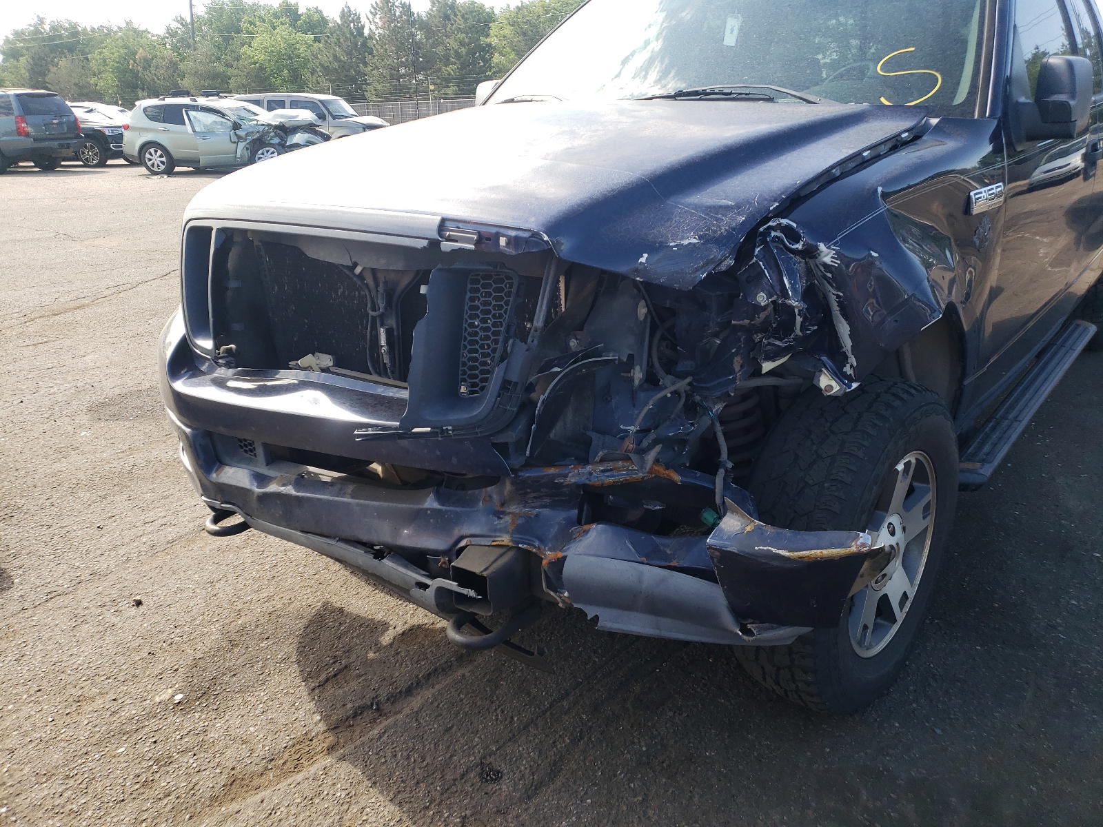 Photo 9 from auction – 2004 FORD F150 with VIN 1FTPX14534NC23714