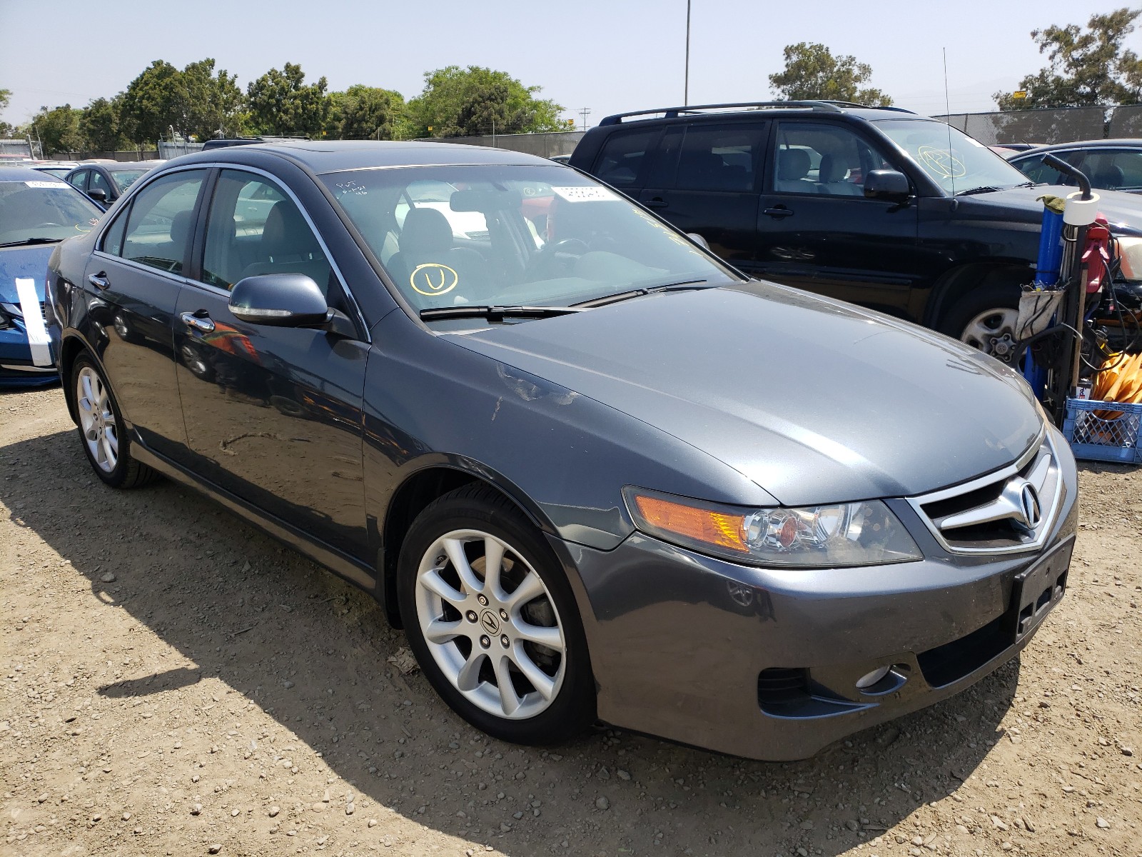ACURA TSX 2007 with VIN JH4CL96977C021496 - Photo from auction