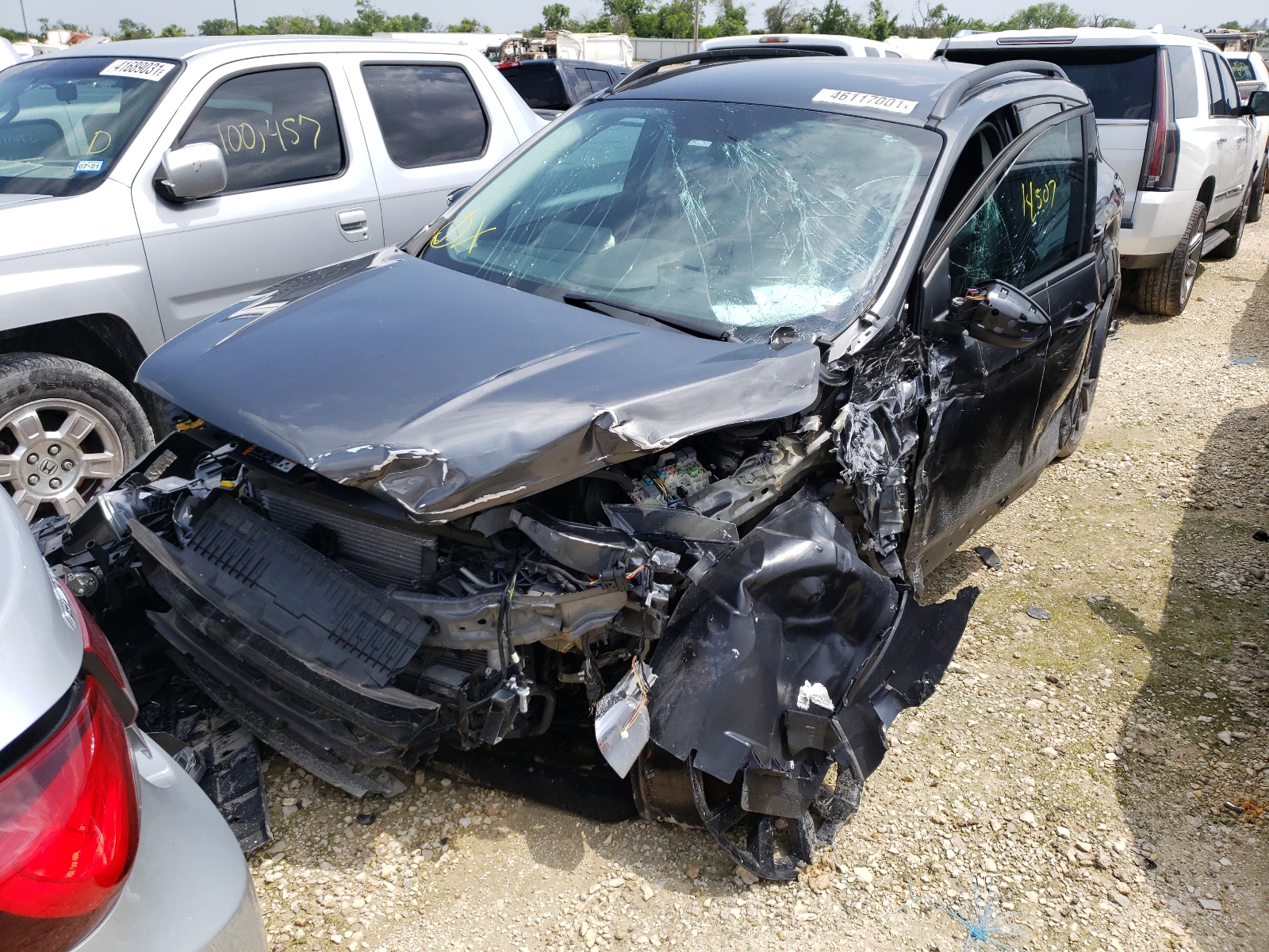 Photo 9 from auction – 2017 FORD ESCAPE SE with VIN 1FMCU0GD0HUD11910