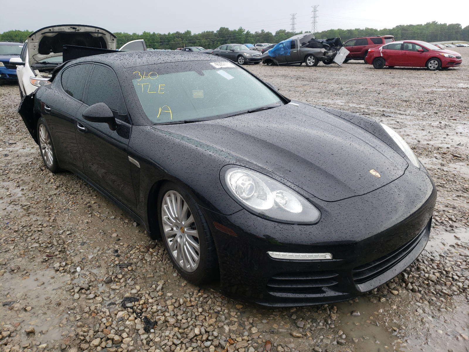 PORSCHE PANAMERA 2 2014 with VIN WP0AA2A78EL012122 - Photo from auction
