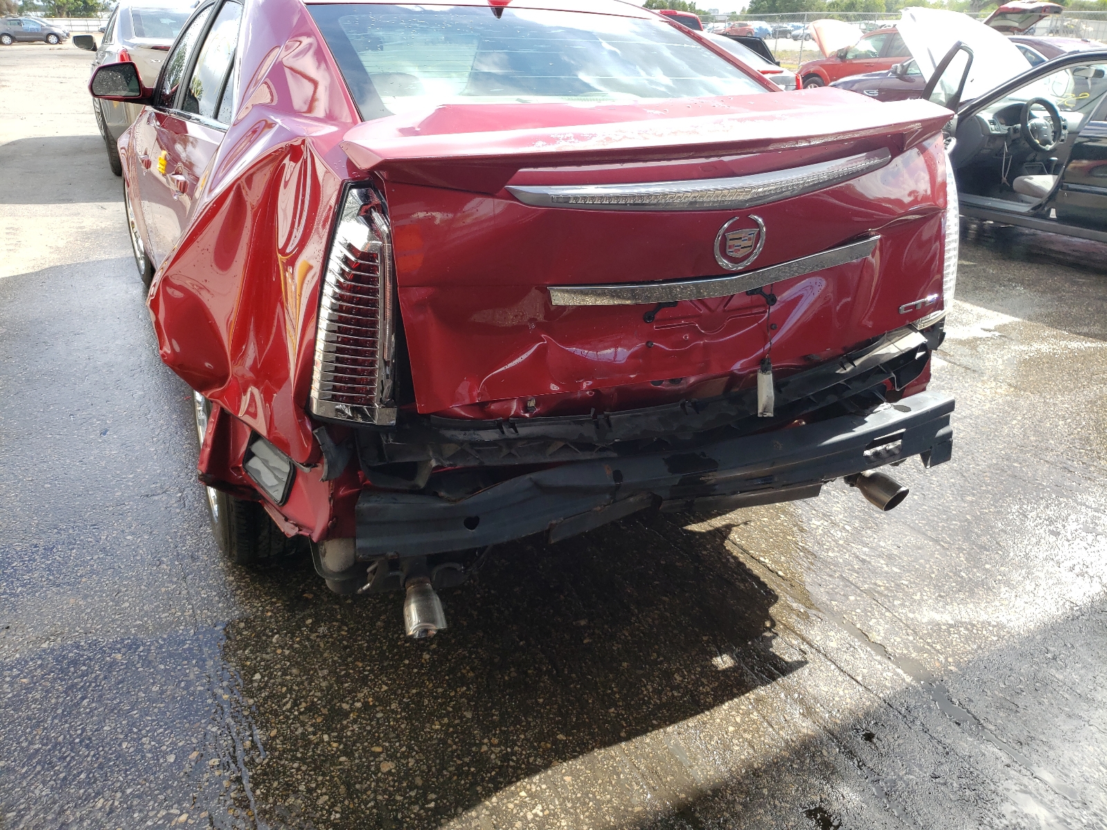 Photo 9 from auction – 2009 CADILLAC CTS with VIN 1G6DJ577X90152656