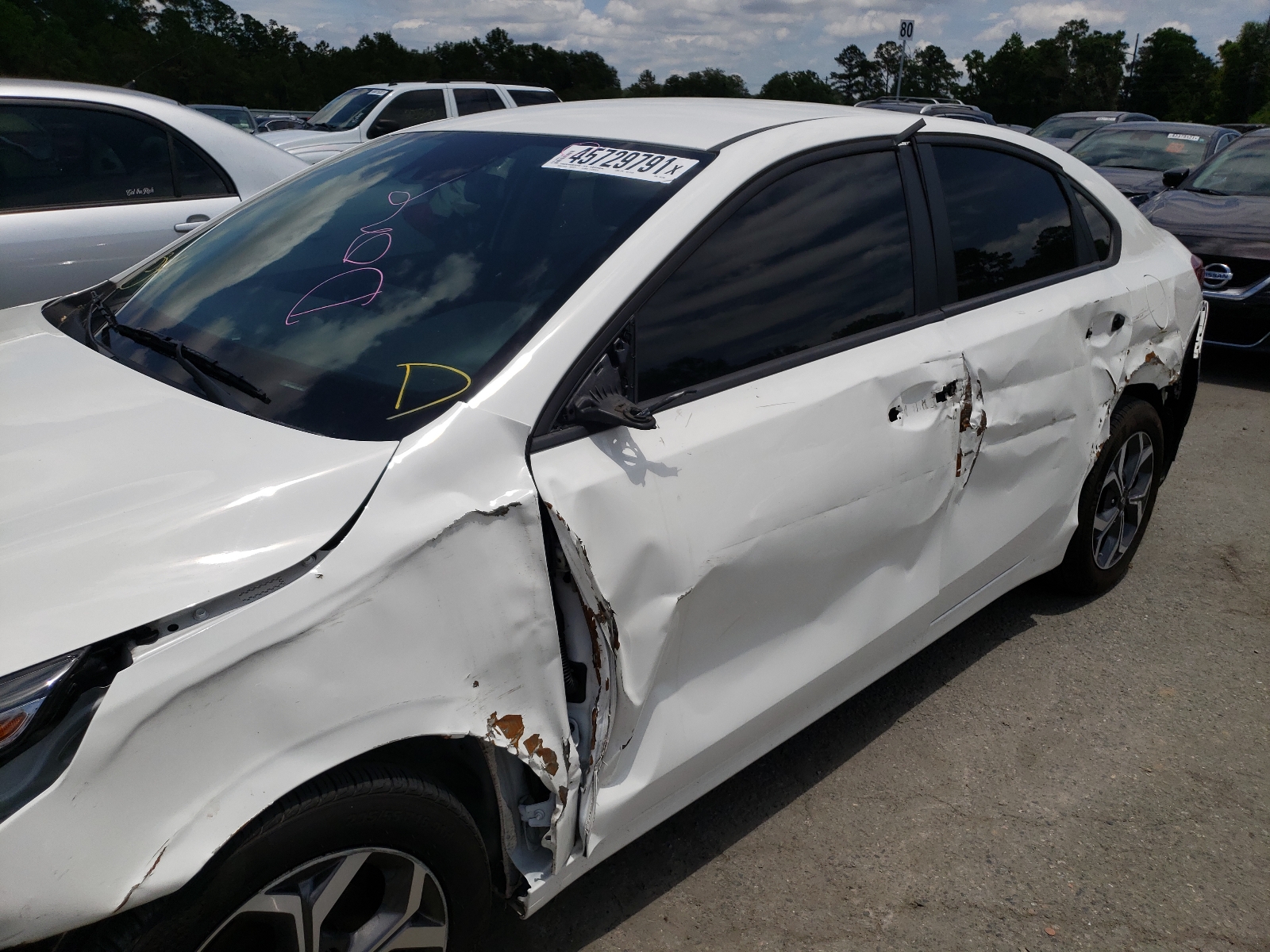 Photo 9 from auction – 2020 KIA FORTE FE with VIN 3KPF24AD6LE143348
