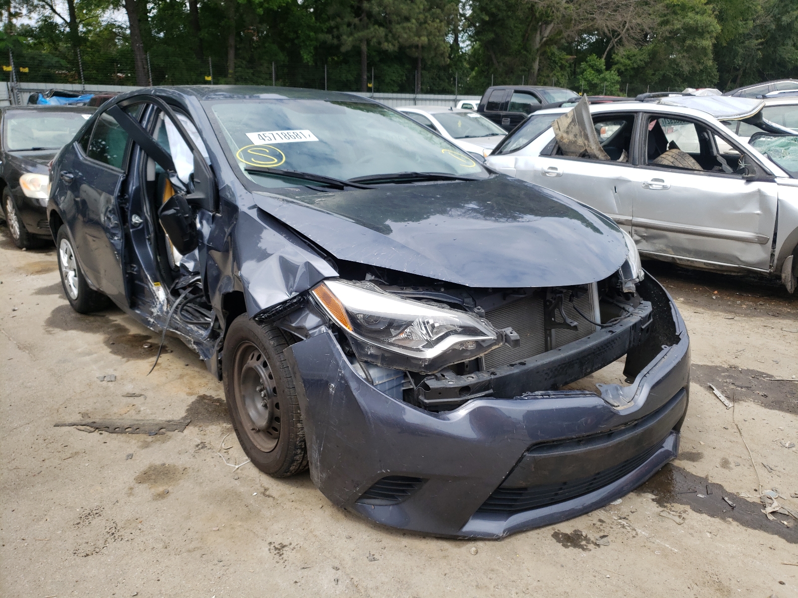 TOYOTA COROLLA L 2016 with VIN 5YFBURHE8GP525647 - Photo from auction