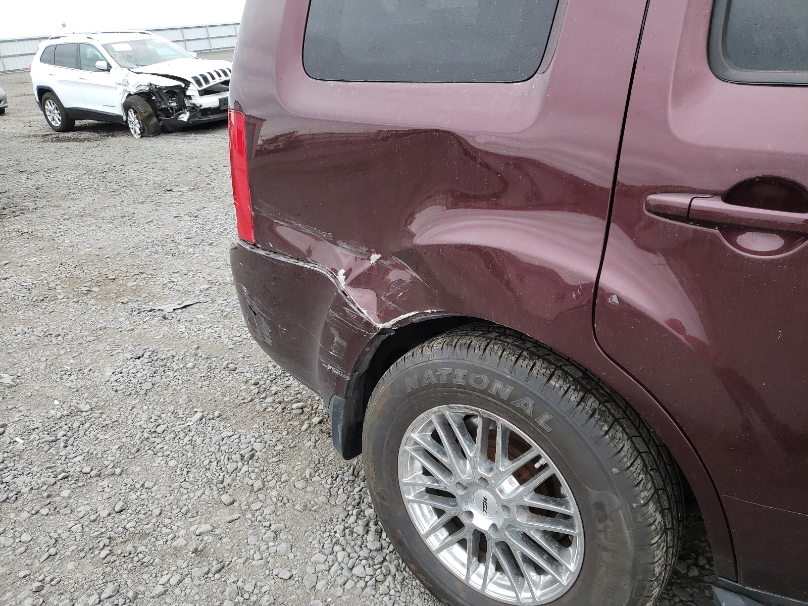 Photo 9 from auction – 2009 HONDA PILOT TOUR with VIN 5FNYF48949B022478