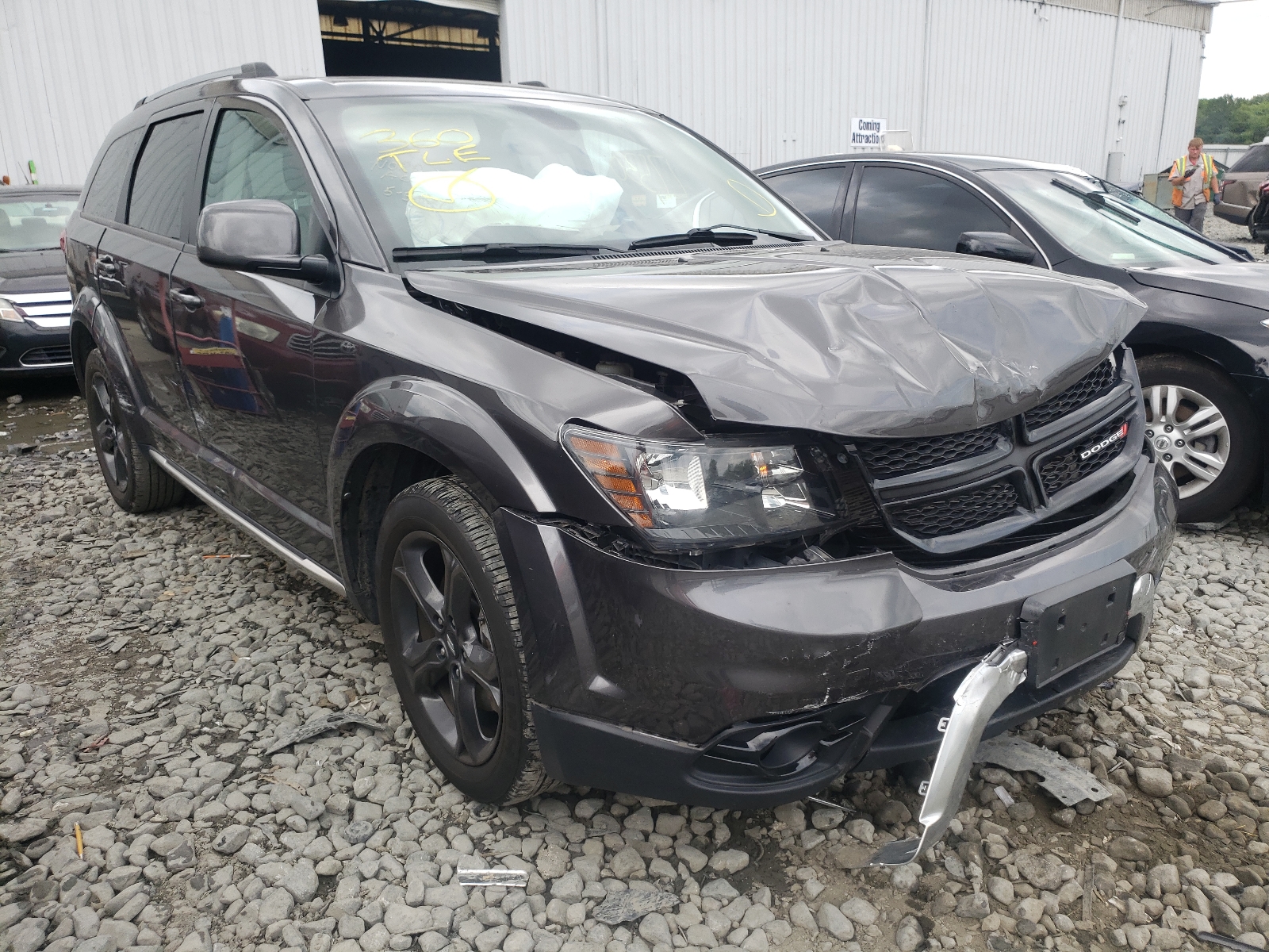 DODGE JOURNEY CR 2019 with VIN 3C4PDCGB6KT701398 - Photo from auction