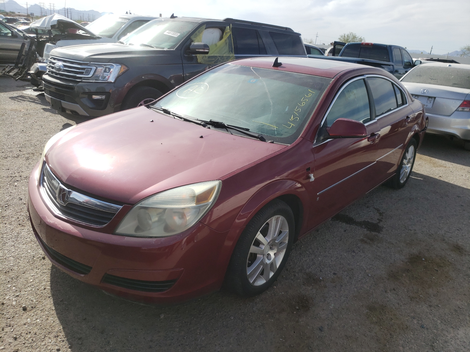 Photo 2 from auction – 2007 SATURN AURA XE with VIN 1G8ZS57N27F266041
