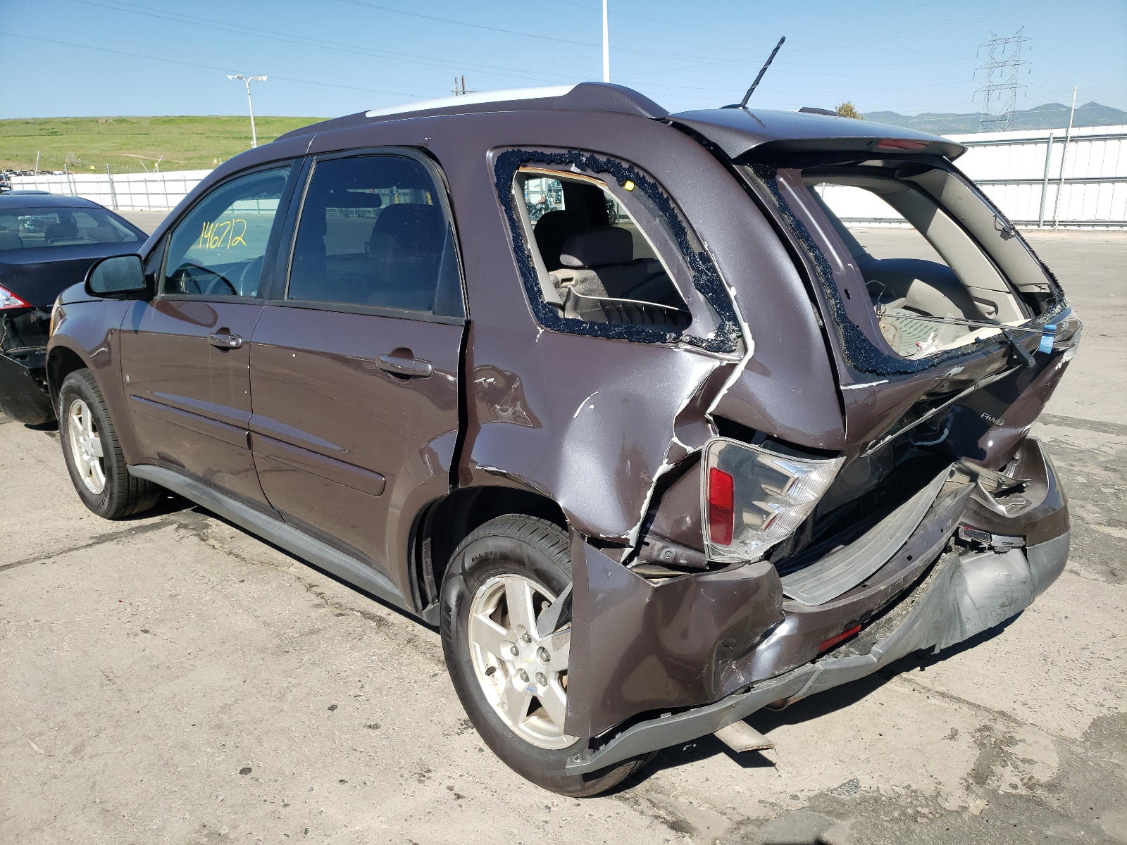 Photo 3 from auction – 2007 CHEVROLET EQUINOX LT with VIN 2CNDL73F476103548