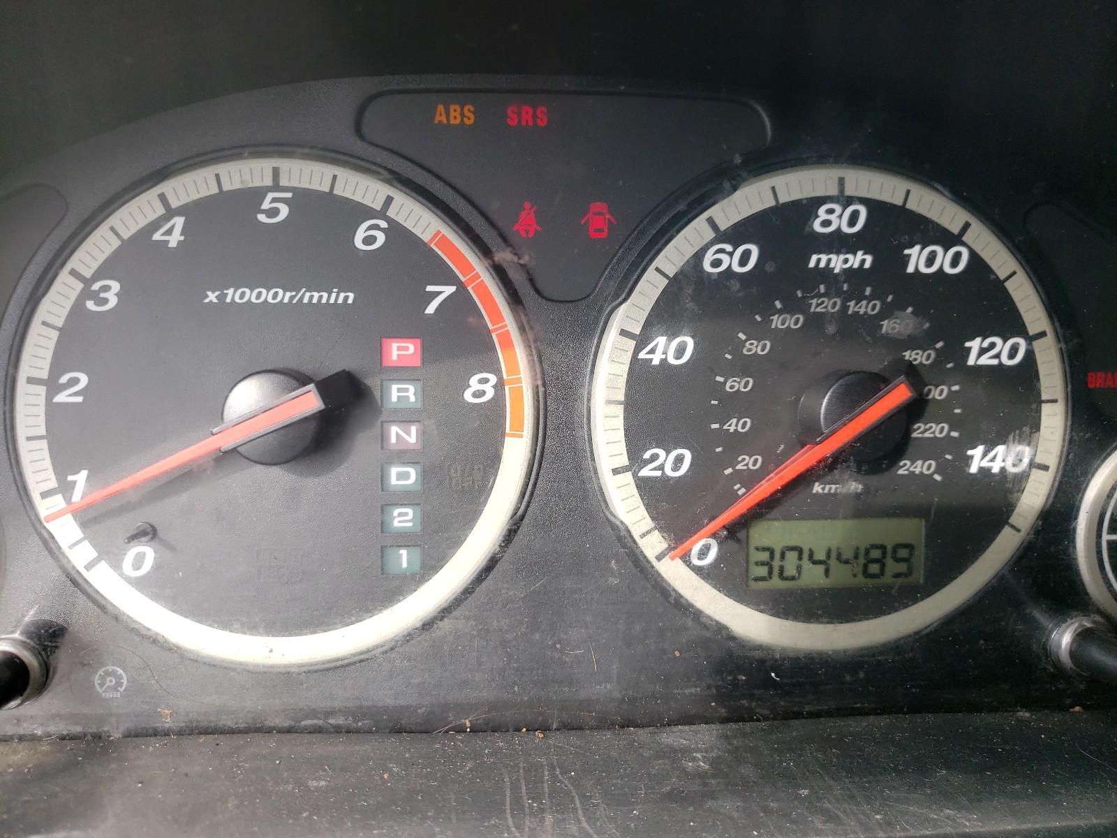 Photo 8 from auction – 2004 HONDA CR-V EX with VIN SHSRD78824U207276