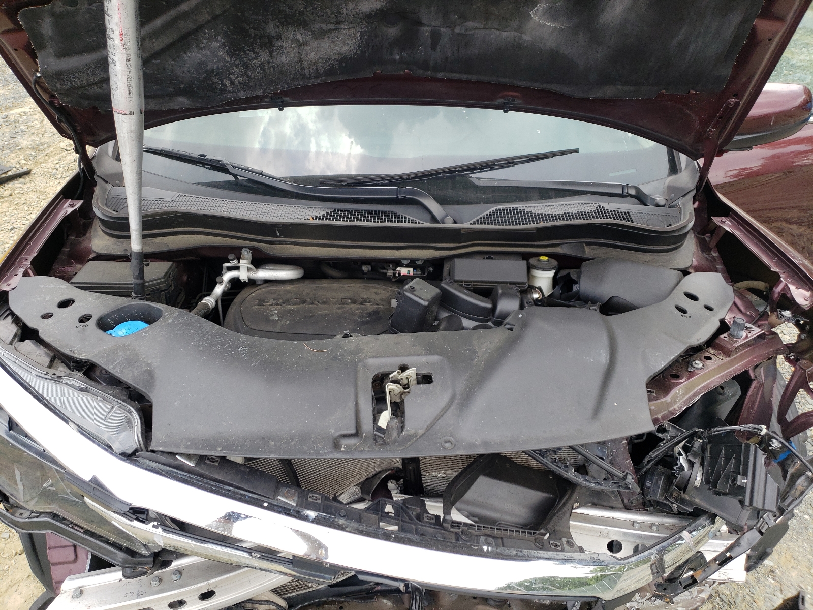 Zdjęcie 7 z aukcji – 2017 HONDA PILOT EX z VIN 5FNYF6H31HB027661