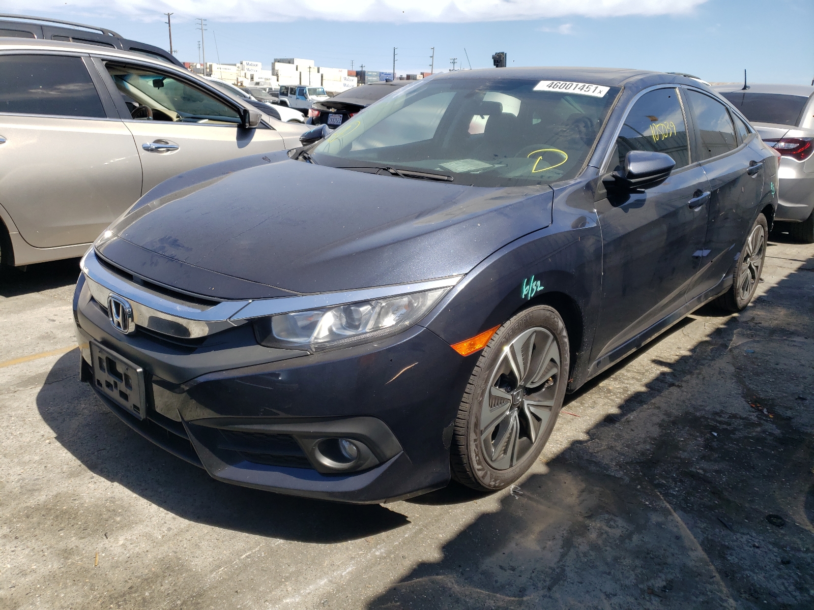 Photo 2 from auction – 2017 HONDA CIVIC EX with VIN 2HGFC1F38HH655055