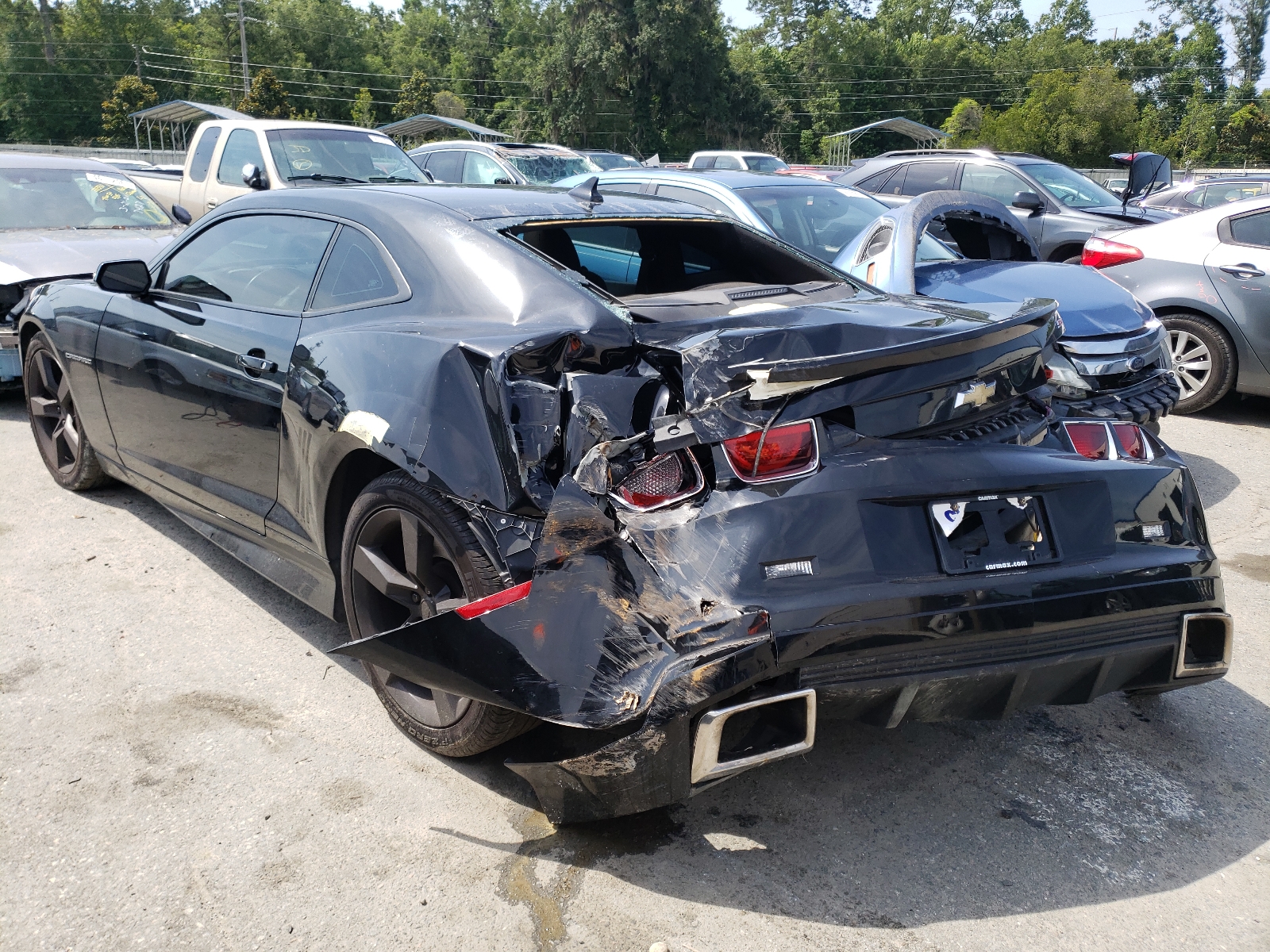 Photo 3 from auction – 2012 CHEVROLET CAMARO SS with VIN 2G1FS1EW8C9108859