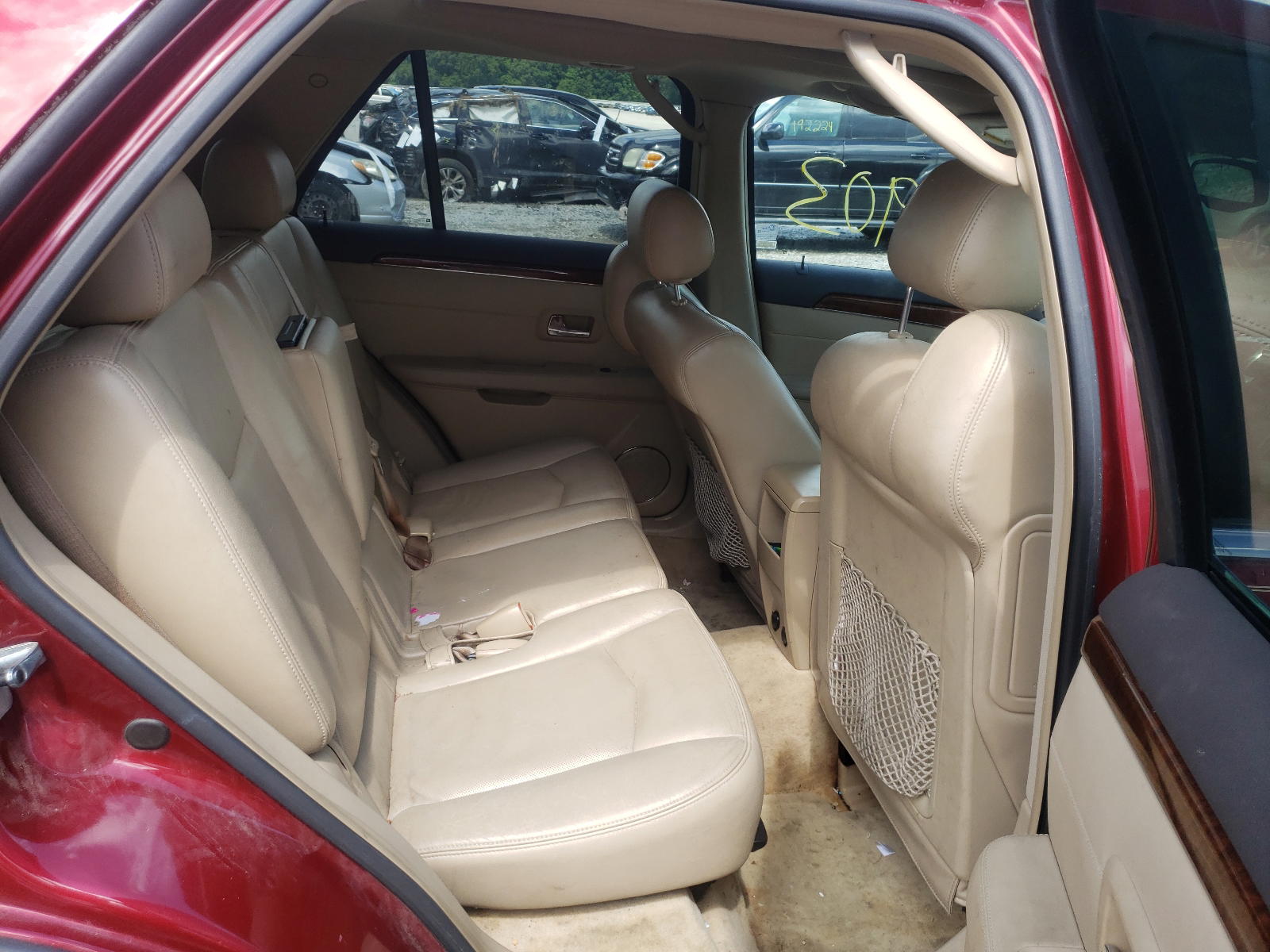Photo 6 from auction – 2007 CADILLAC SRX with VIN 1GYEE637270162218