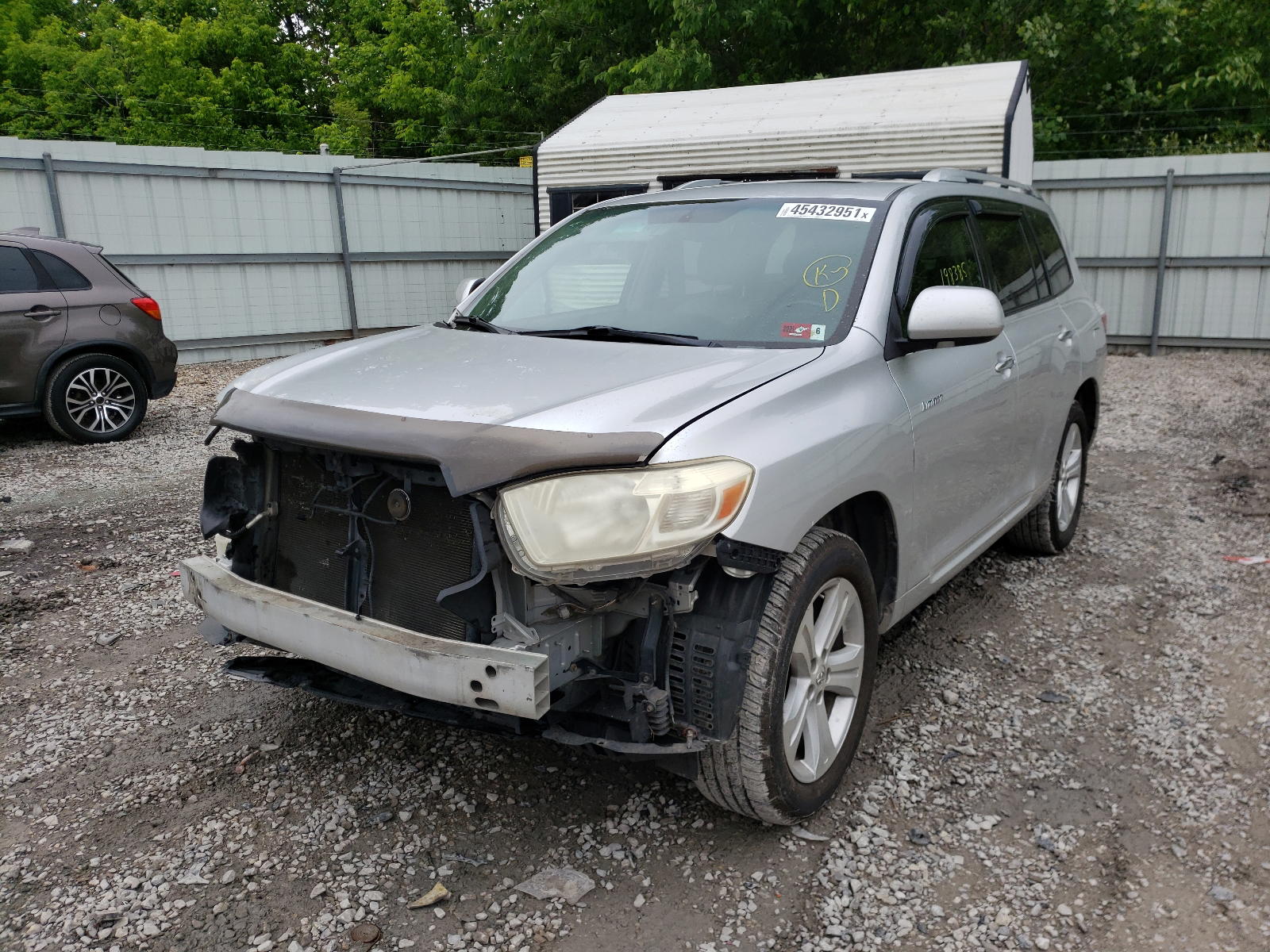 Photo 2 from auction – 2008 TOYOTA HIGHLANDER with VIN JTEES42A882101957