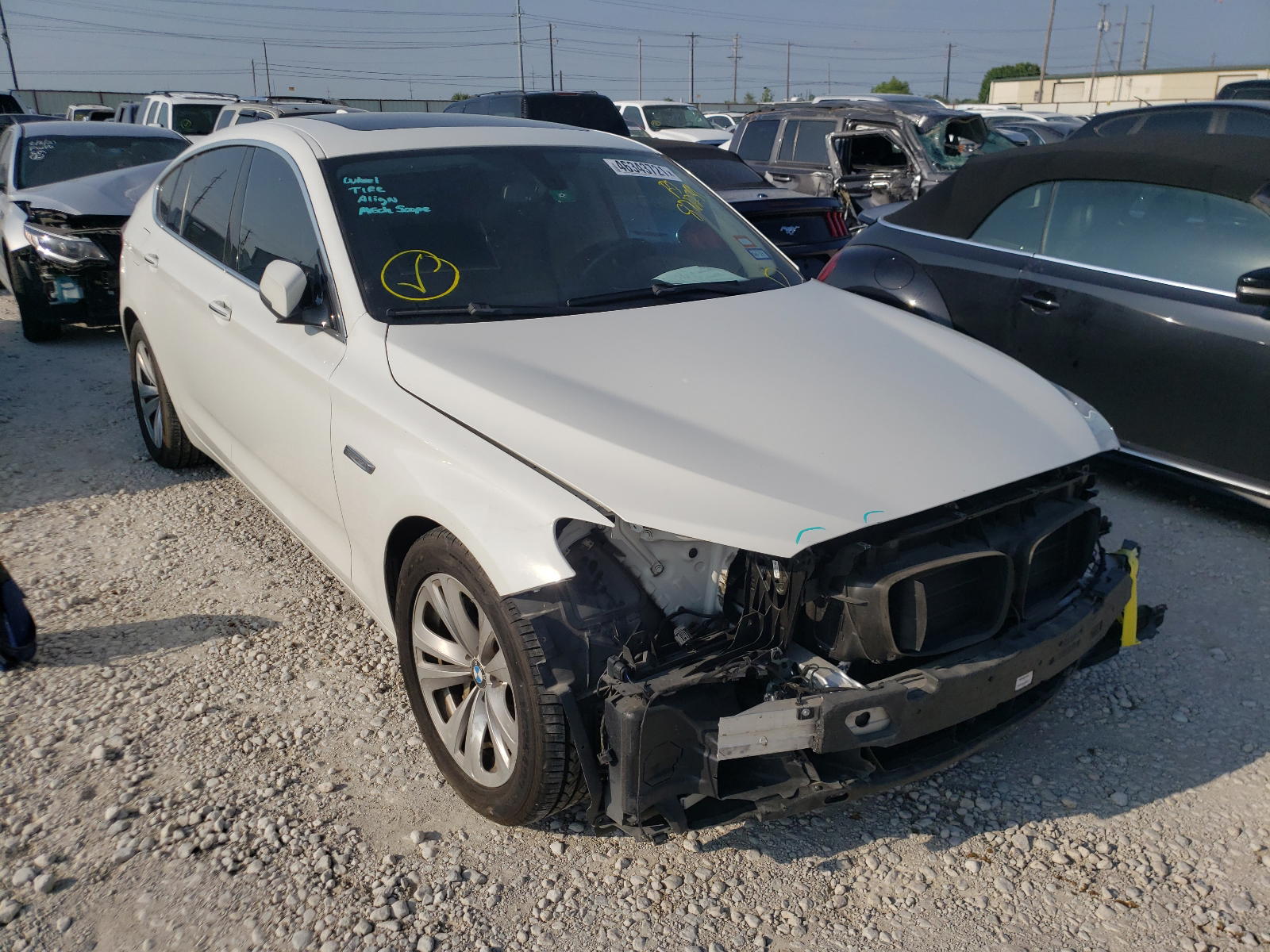 BMW 535 IGT 2015 with VIN WBA5M2C54FD872239 - Photo from auction