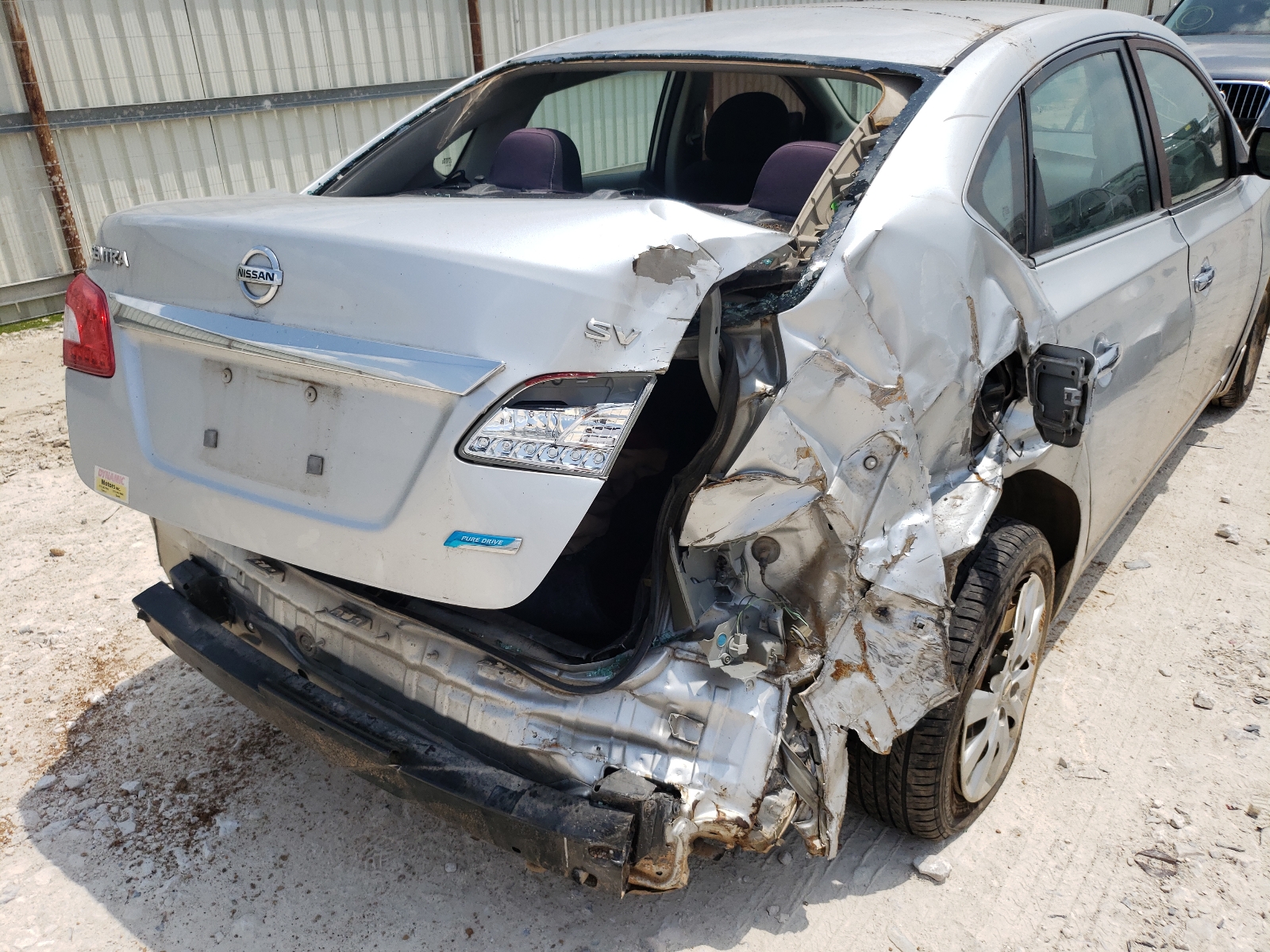 Photo 9 from auction – 2014 NISSAN SENTRA S with VIN 1N4AB7AP0EN854912