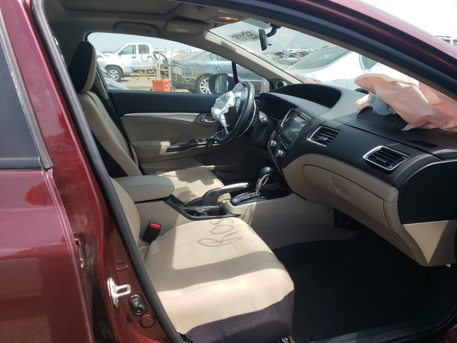 Photo 5 from auction – 2015 HONDA CIVIC EX with VIN 19XFB2F8XFE109269