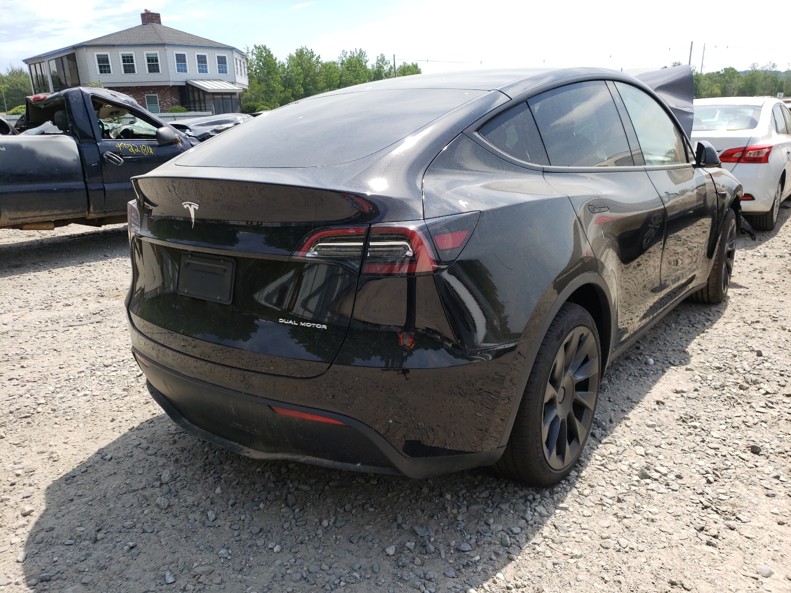 Foto 4 de la subasta – 2021 TESLA MODEL Y con VIN 5YJYGAEE3MF143671
