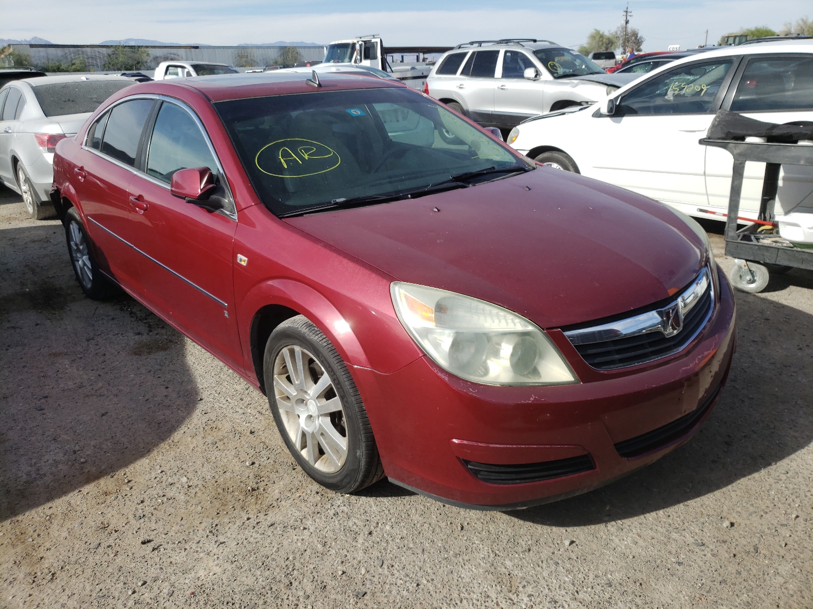 Photo 1 from auction – 2007 SATURN AURA XE with VIN 1G8ZS57N27F266041