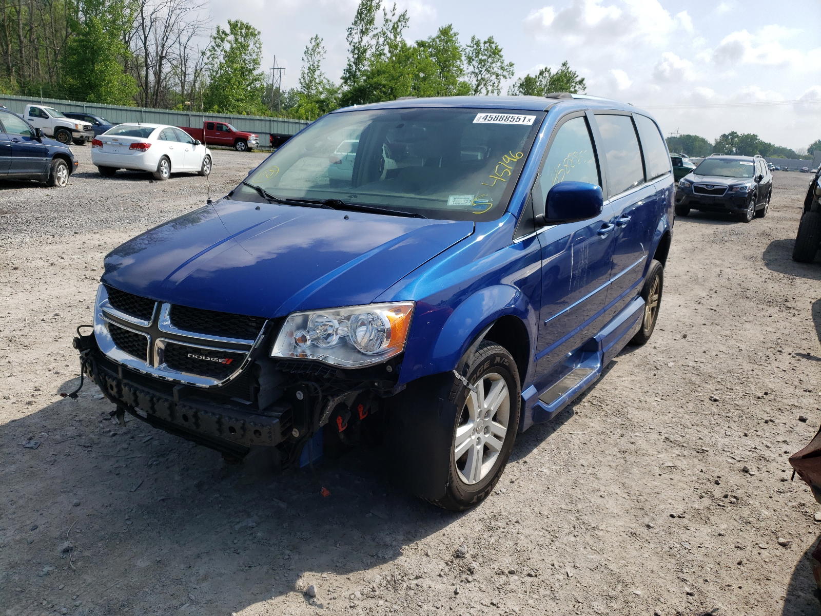Photo 2 from auction – 2013 DODGE GRAND CARA with VIN 2C4RDGDG8DR731850