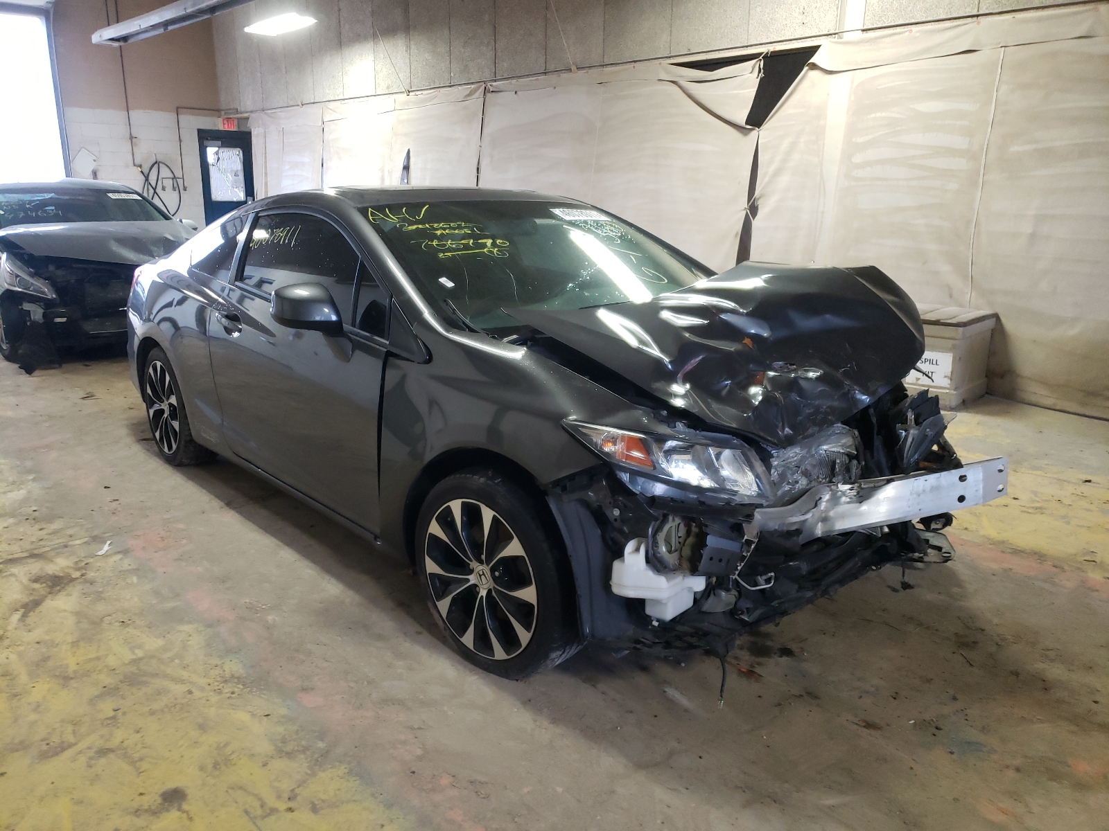 HONDA CIVIC SI 2013 with VIN 2HGFG4A52DH706770 - Photo from auction