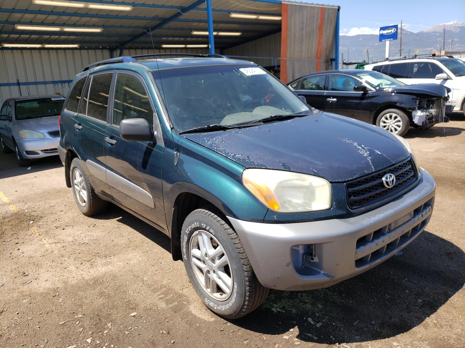 TOYOTA RAV4 2002 with VIN JTEHH20V120169557 - Photo from auction