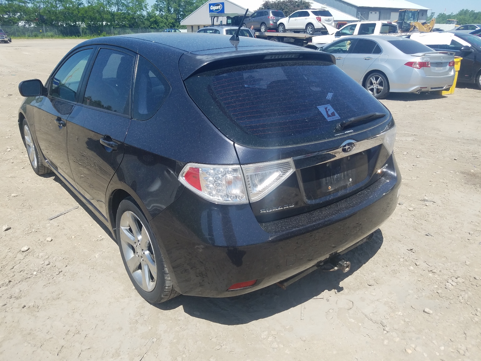 Photo 3 from auction – 2009 SUBARU IMPREZA 2. with VIN JF1GH61629G821107