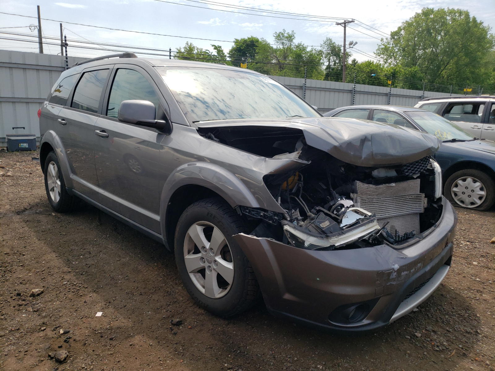 DODGE JOURNEY SX 2012 with VIN 3C4PDDBG8CT146240 - Photo from auction