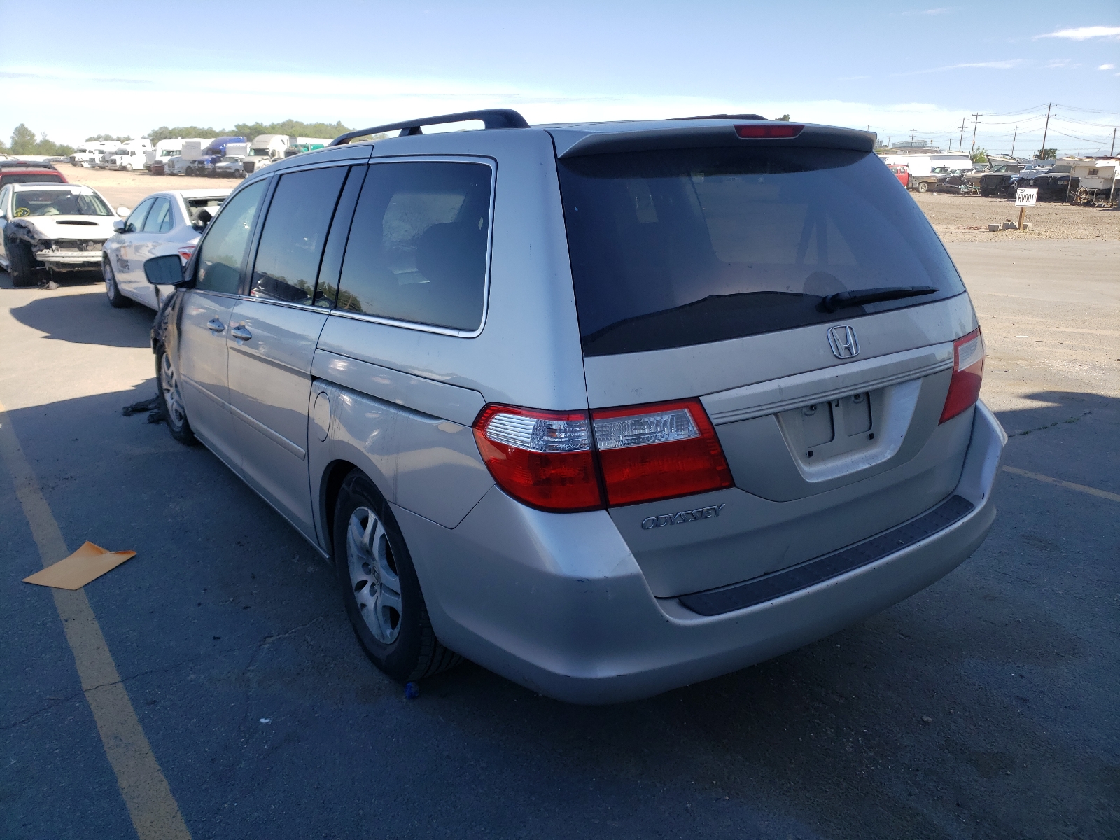Photo 3 from auction – 2006 HONDA ODYSSEY EX with VIN 5FNRL38466B422520