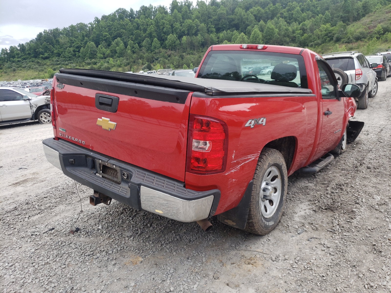 Photo 4 from auction – 2012 CHEVROLET SILVERADO with VIN 1GCNKPEA1CZ289027