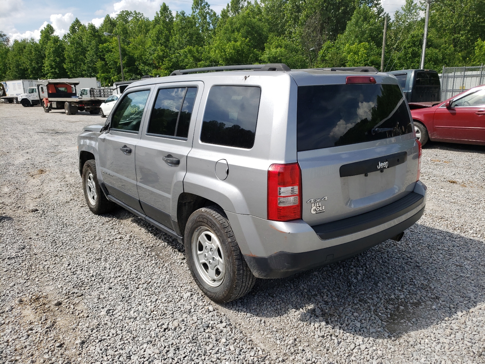 Photo 3 from auction – 2017 JEEP PATRIOT SP with VIN 1C4NJRBB7HD126480