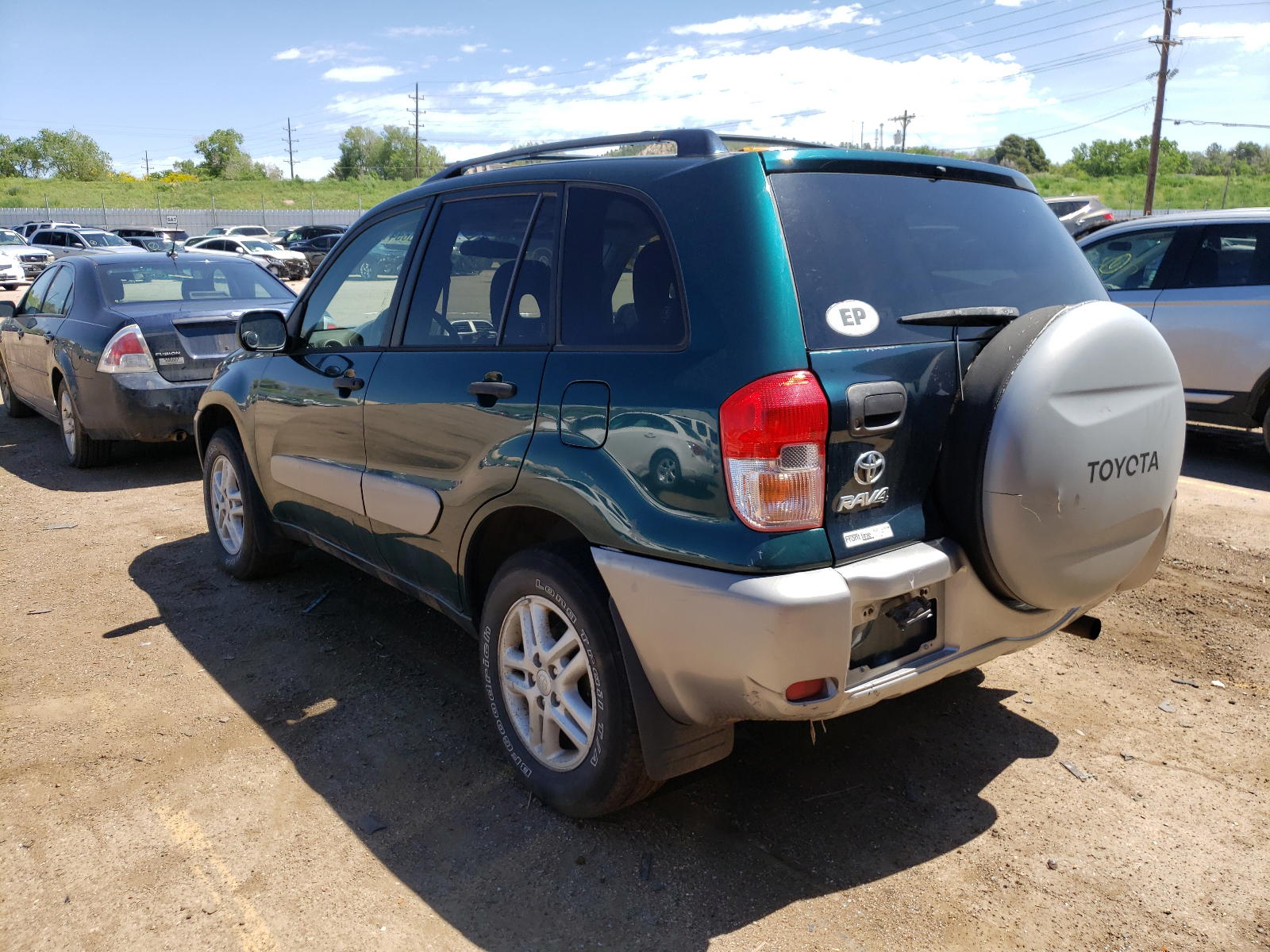 Photo 3 from auction – 2002 TOYOTA RAV4 with VIN JTEHH20V120169557
