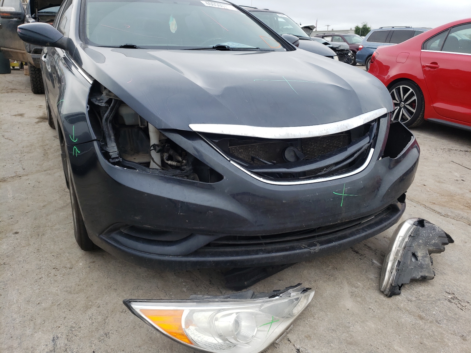 Photo 9 from auction – 2013 HYUNDAI SONATA GLS with VIN 5NPEB4AC0DH521549