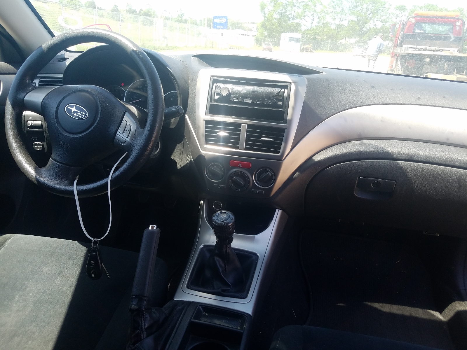 Photo 9 from auction – 2009 SUBARU IMPREZA 2. with VIN JF1GH61629G821107